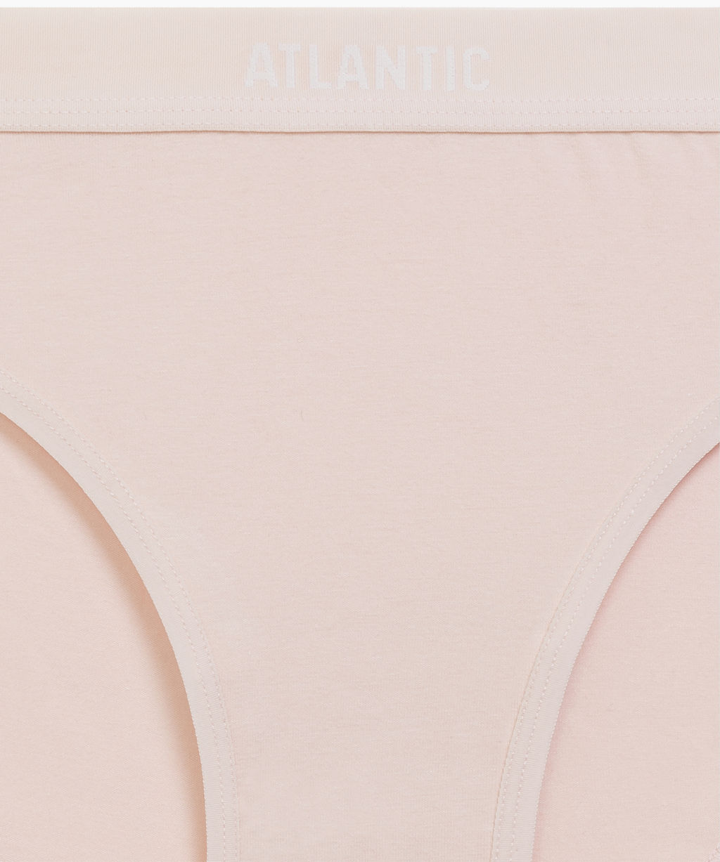 ATLANTIC 3CLP-012 Трусы спорт Sport - набор 3 шт. бежевый + ванильный + светло-голубой фото 5