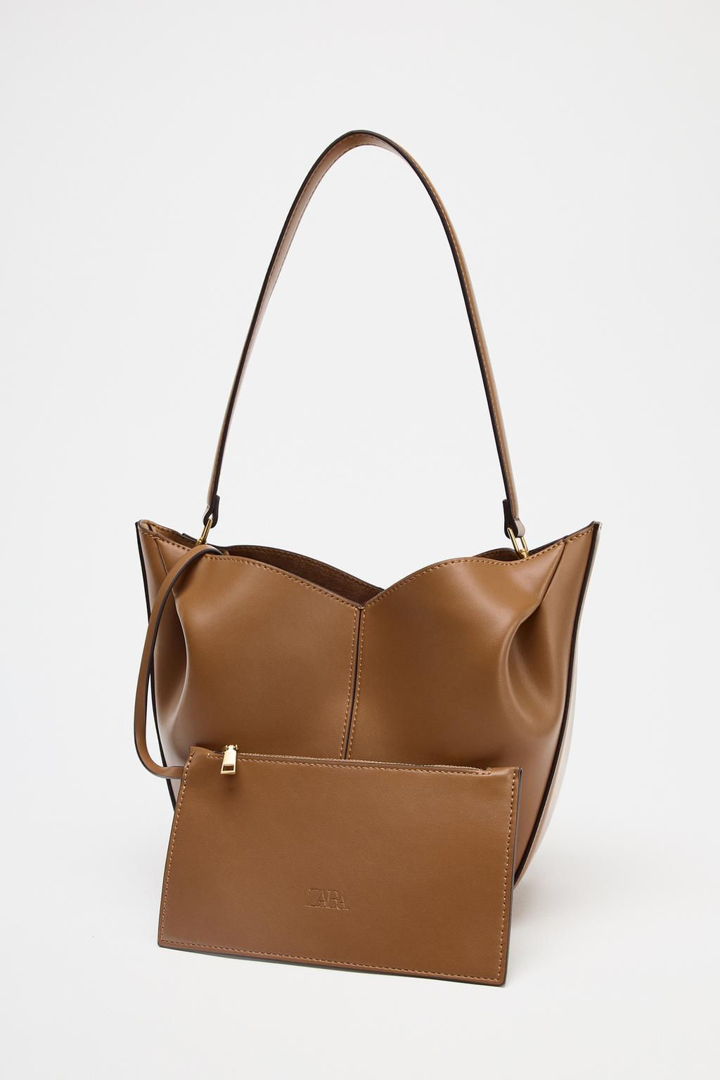 GATHERED TOTE BAG - Zara фото 7