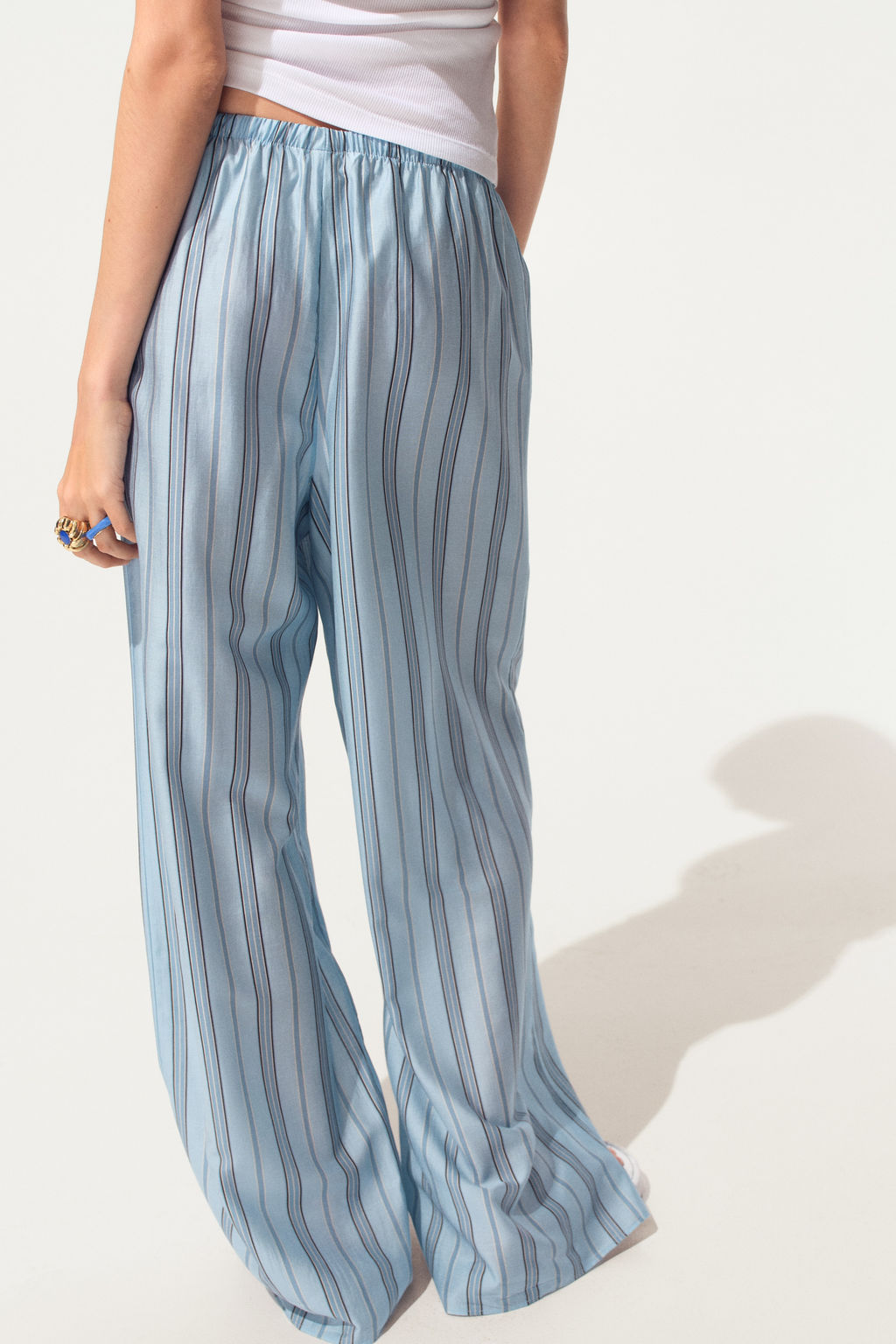 Wide drawstring trousers - H&m фото 5