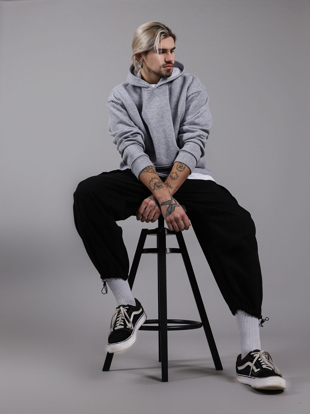 Толстовка, Худи К201-ИЗИ Меланж