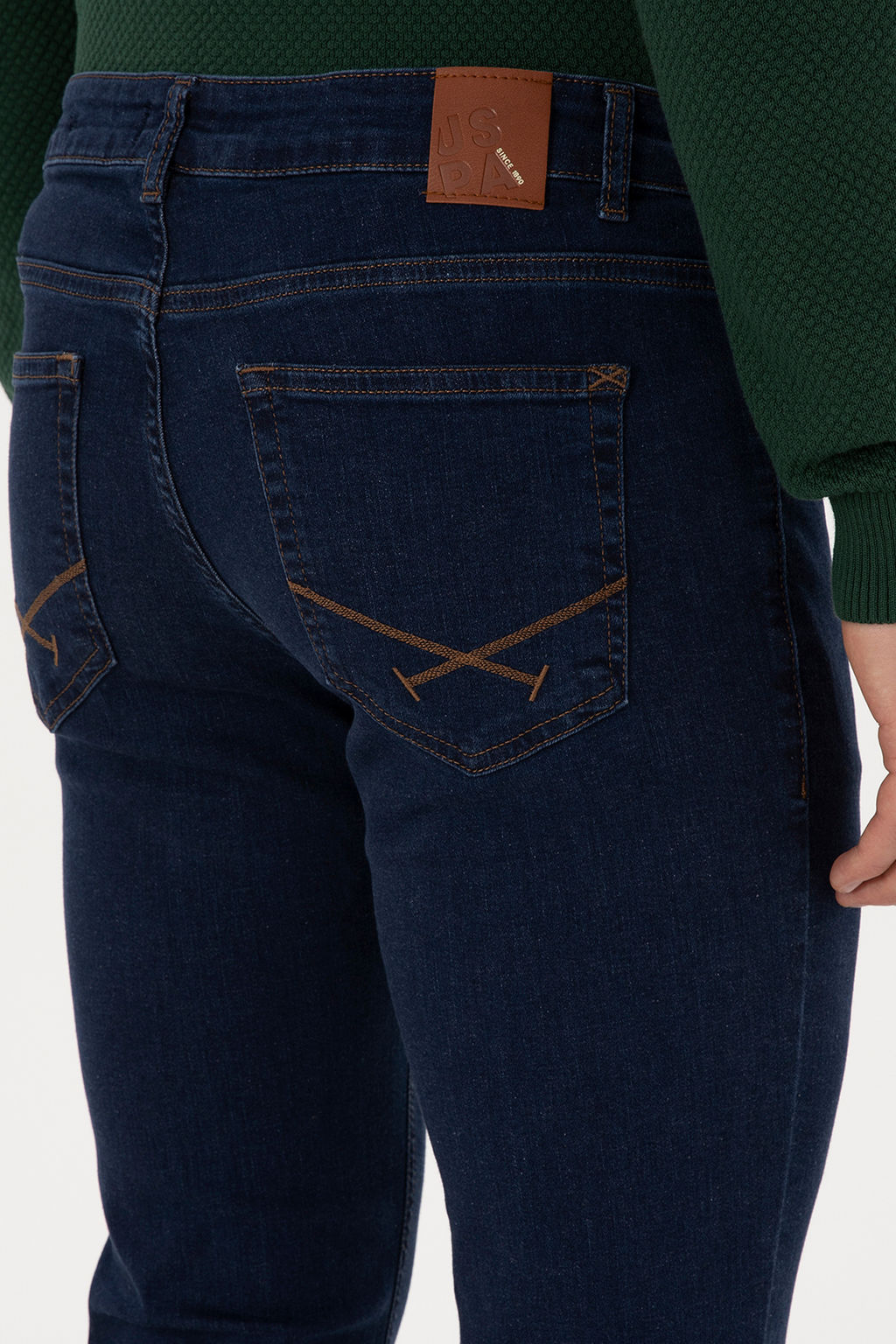 Erkek Koyu Mavi Jean Pantolon - U.s. polo assn фото 12