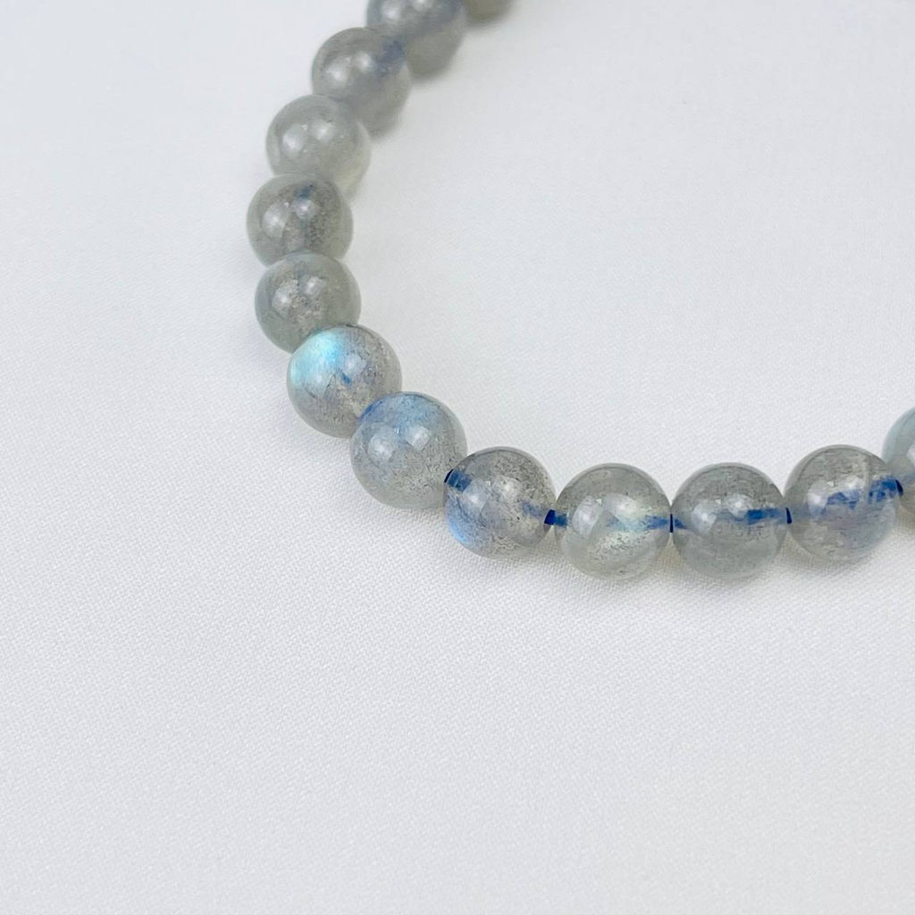 Браслет из Лабрадора 17,5 см - Радуга самоцветов фото 2