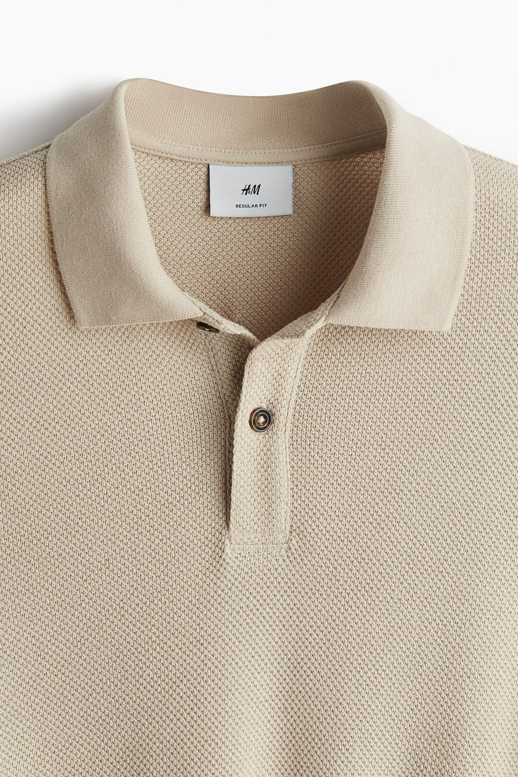 Polo de pique Regular Fit - H&m фото 7
