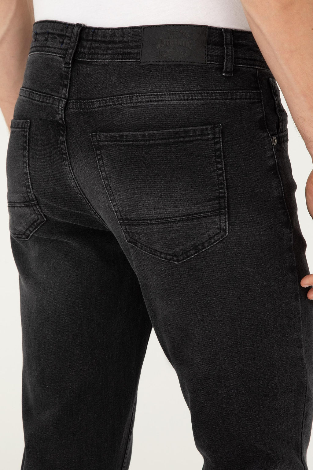 Мужские черные джинсовые брюки Неожиданная скидка в корзине - U.s. polo assn фото 6