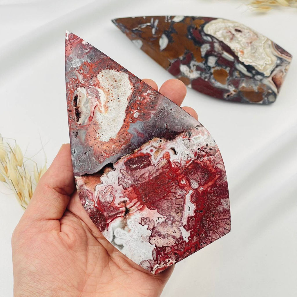 Свеча из мексиканского Агата - Радуга самоцветов фото 2