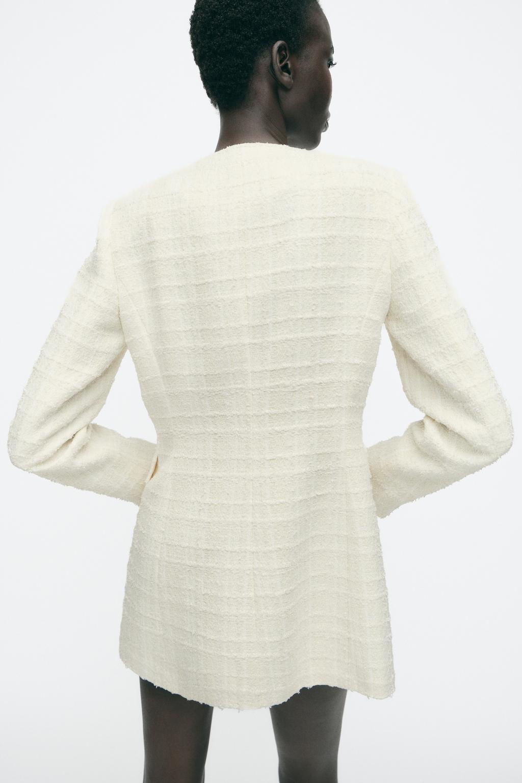 LONG STRUCTURED BLAZER - Zara фото 2