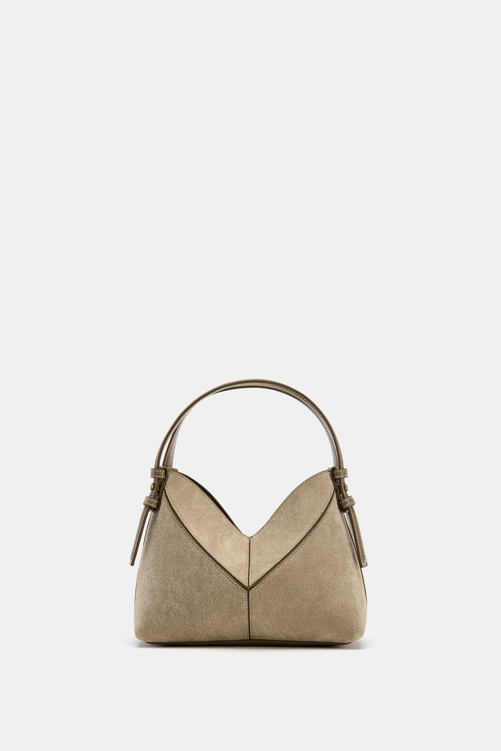 TOPSTITCH MINI TOTE BAG - Zara фото 4
