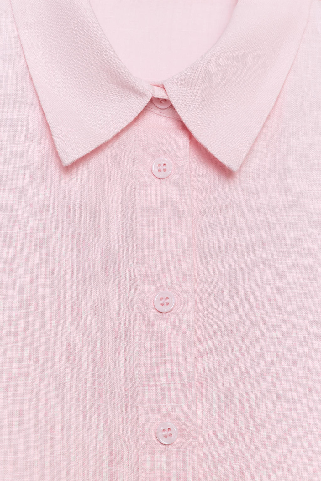 CAMISA LINO 100% ZW COLLECTION / Rosa