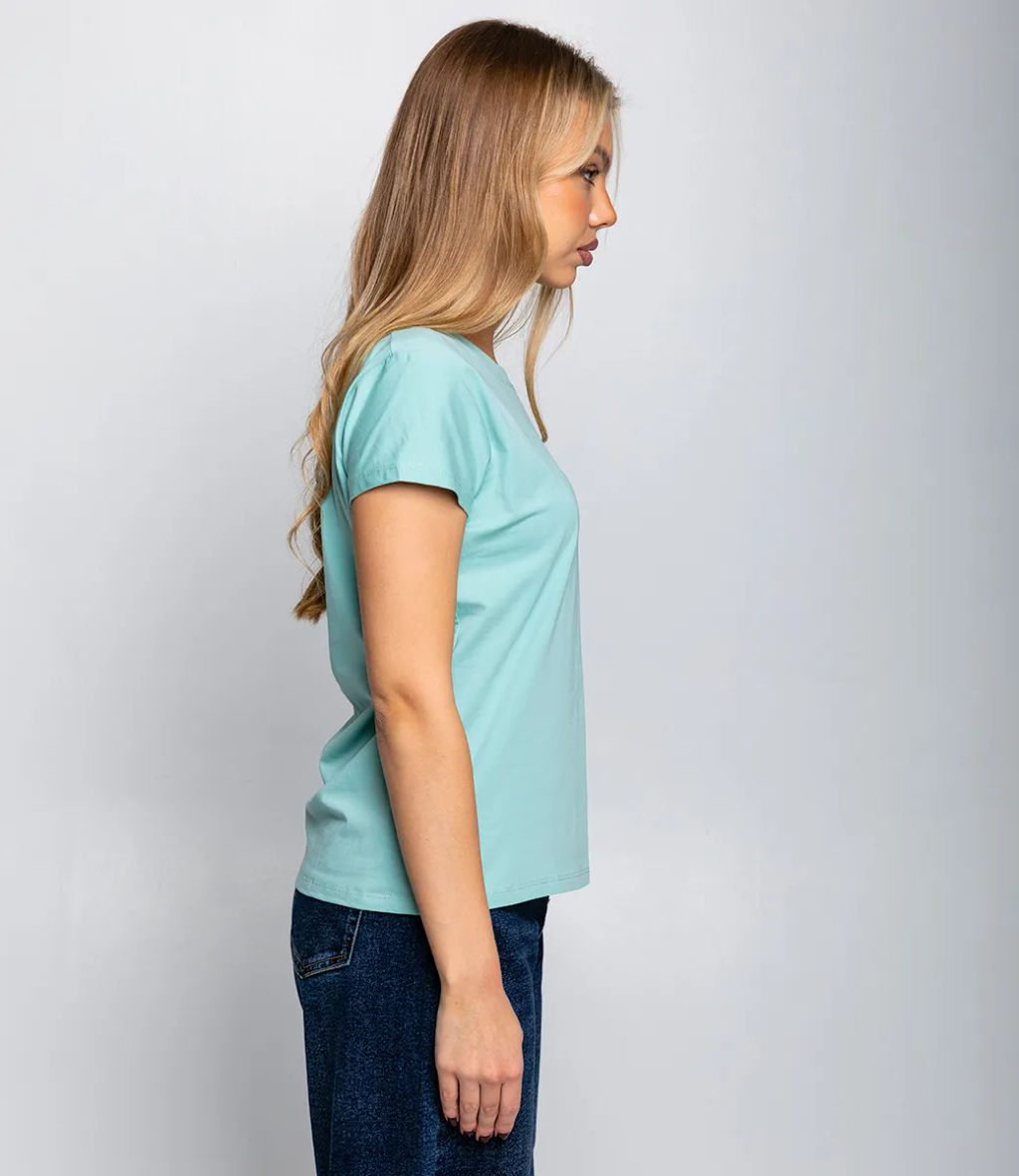 Футболка #КТ904 (1), ментоловый - Dommod фото 2