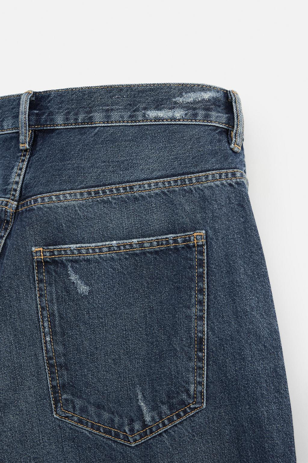 BAGGY JEANS WITH SEAM DETAIL - Zara фото 10