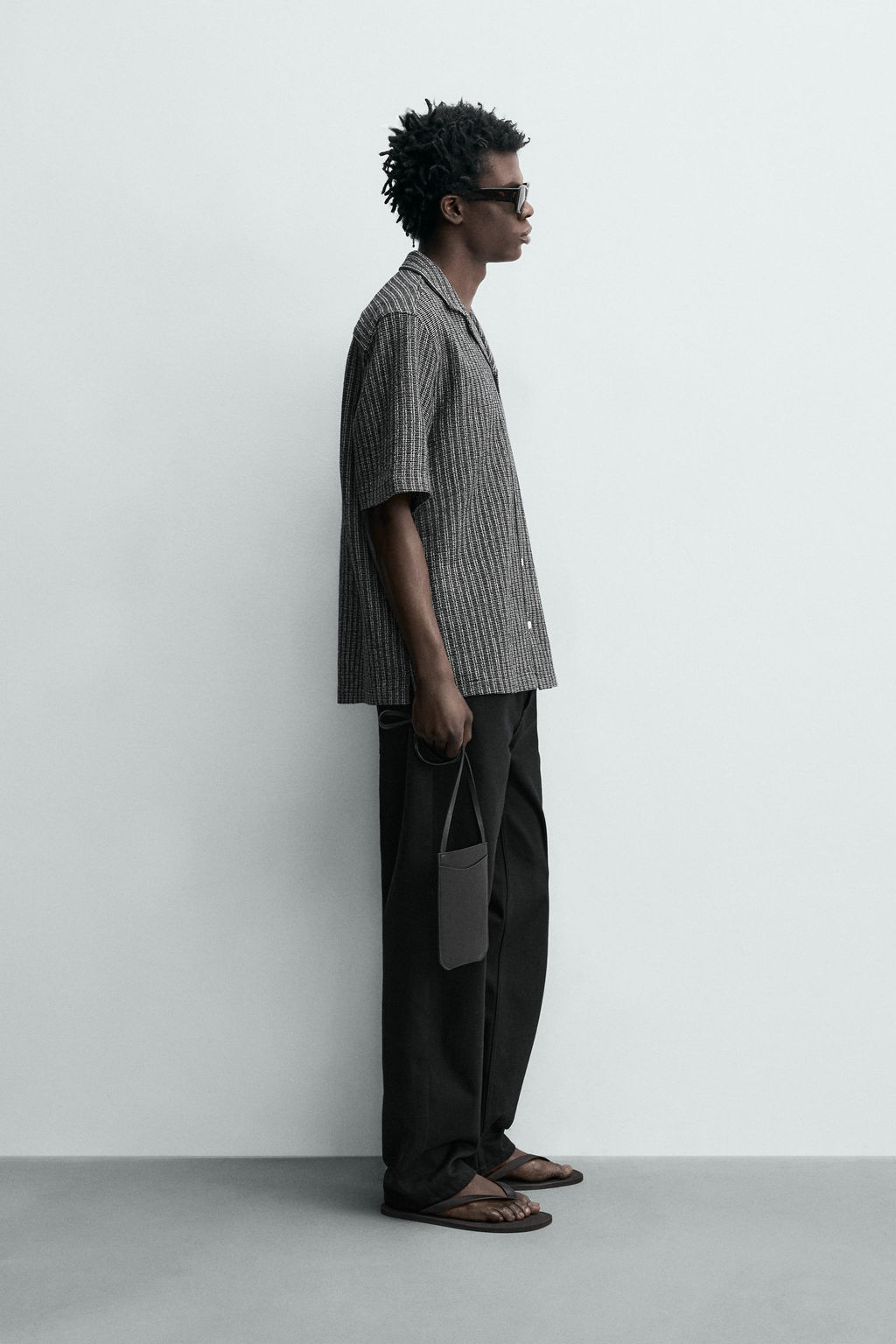 CAMISA ESTRUCTURA TEXTURA / Marino - Zara фото 4