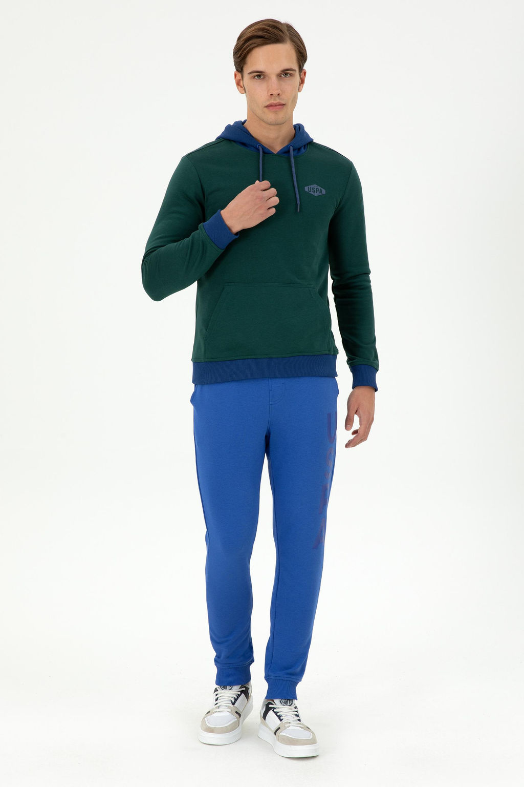 Мужской темно-зеленый свитшот Неожиданная скидка в корзине - U.s. polo assn фото 4