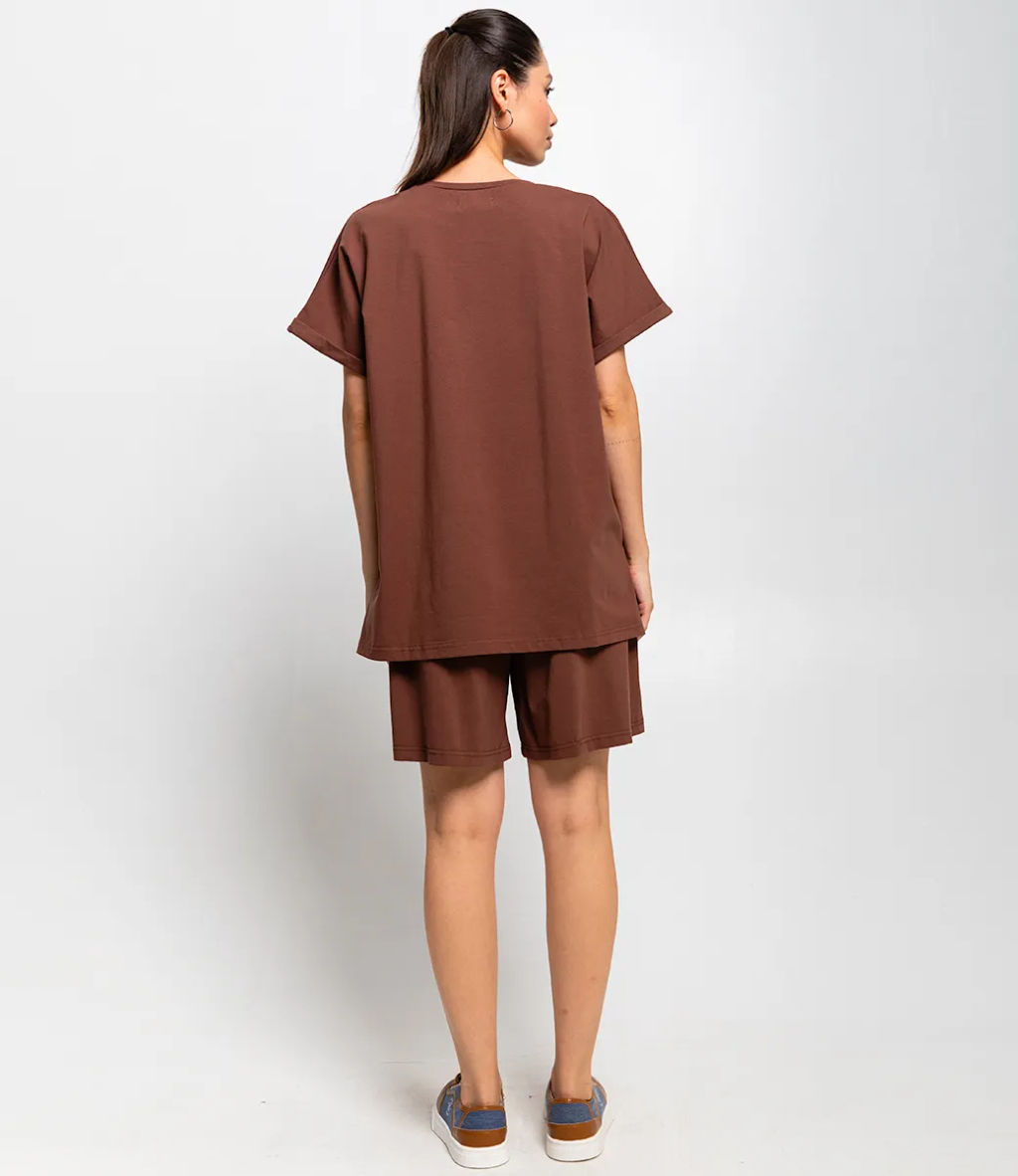 Костюм #ОКТ085002, коричневый