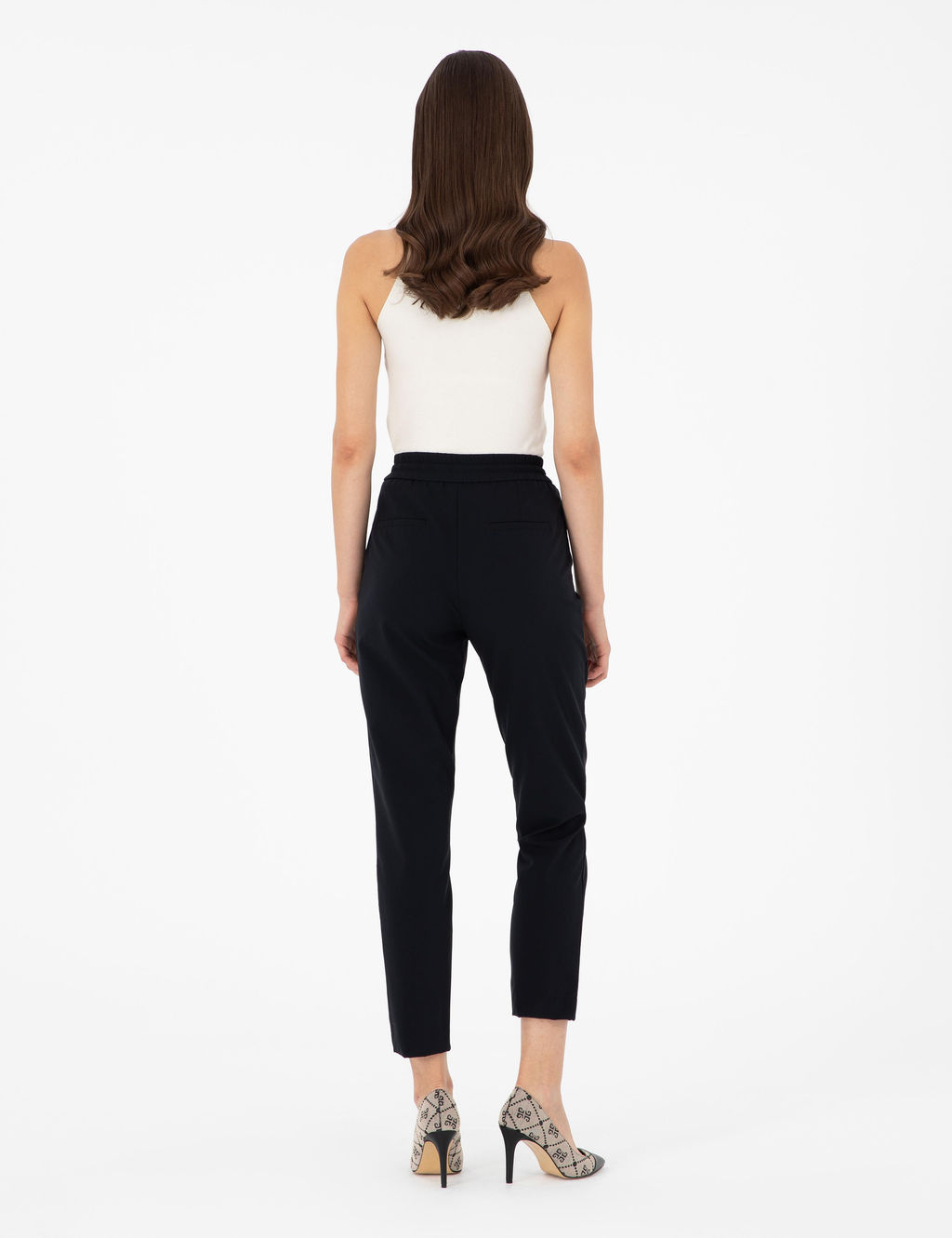 Siyah Carrot Fit Kuma_ Pantolon - Pierre cardin фото 4