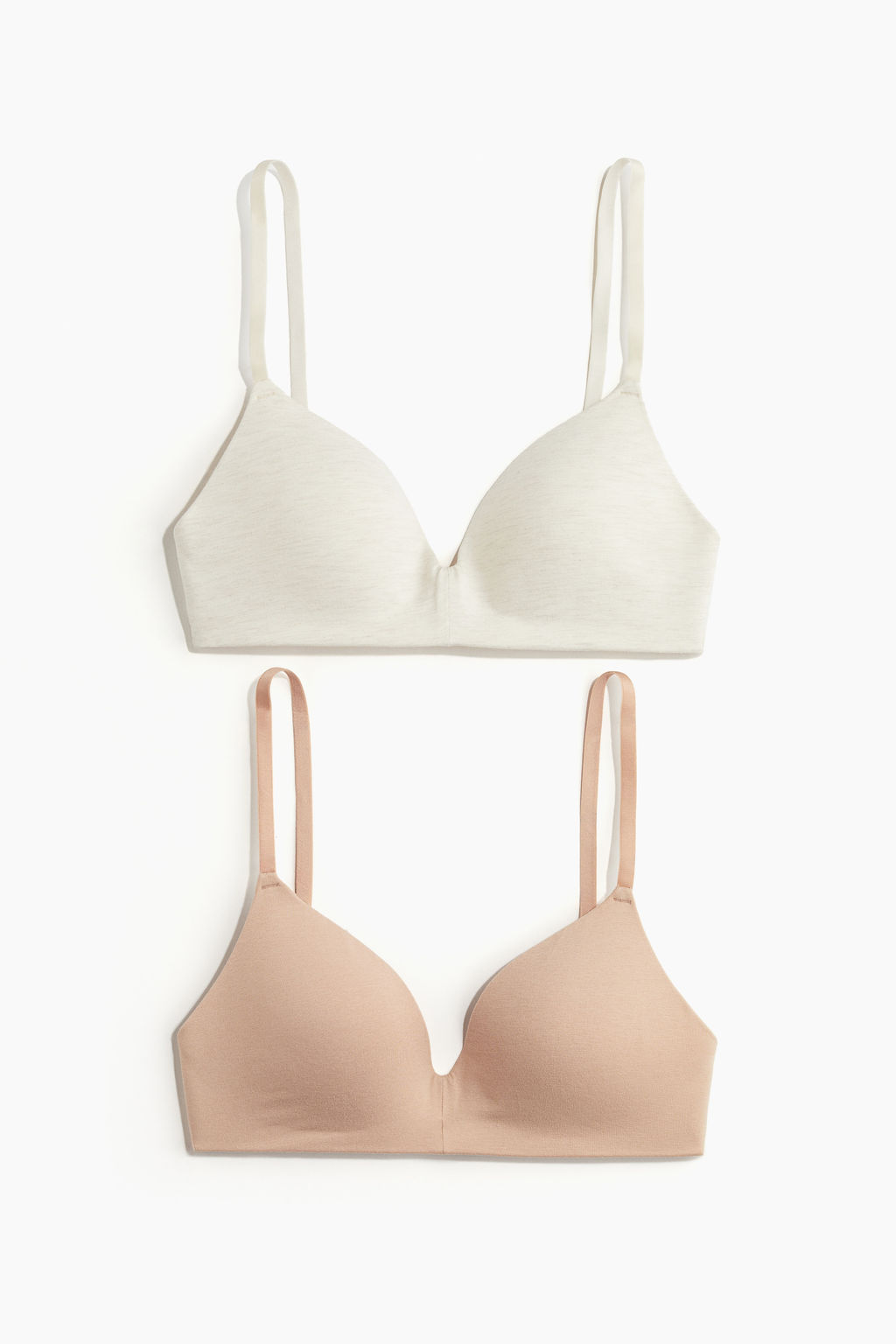 Pack de 2 sujetadores de algod?n sin aros - H&m фото 12