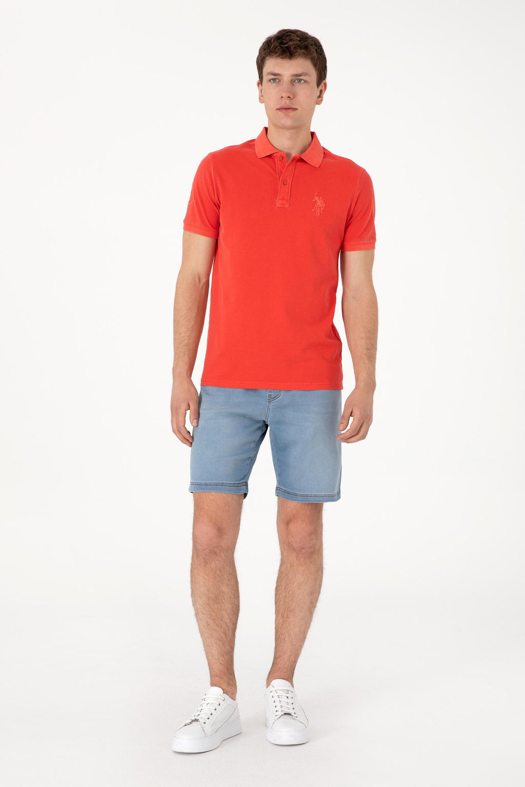 Erkek K_rm_z_ Basic Ti__rt Sepette S_rpriz _ndirim - U.s. polo assn фото 4