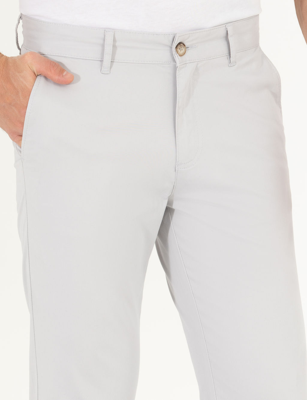 Camel Regular Fit Basic Kanvas Pantolon