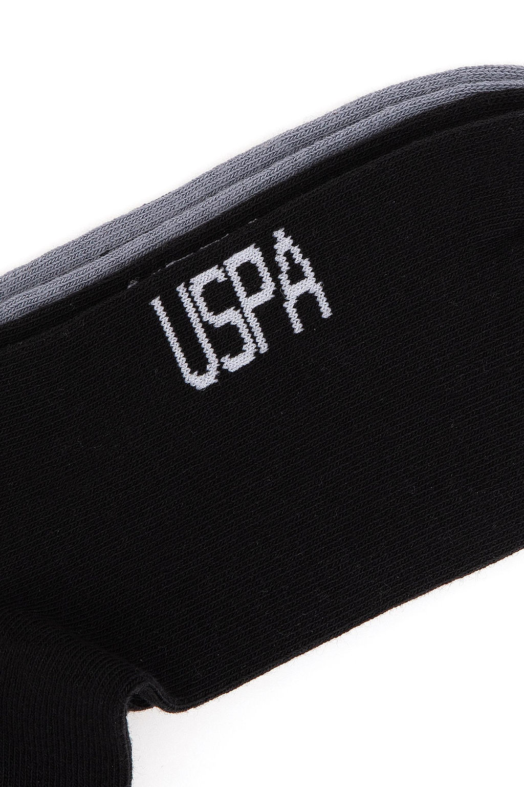 Женские черные серые носки из двух предметов Неожиданная скидка в корзине - U.s. polo assn фото 3