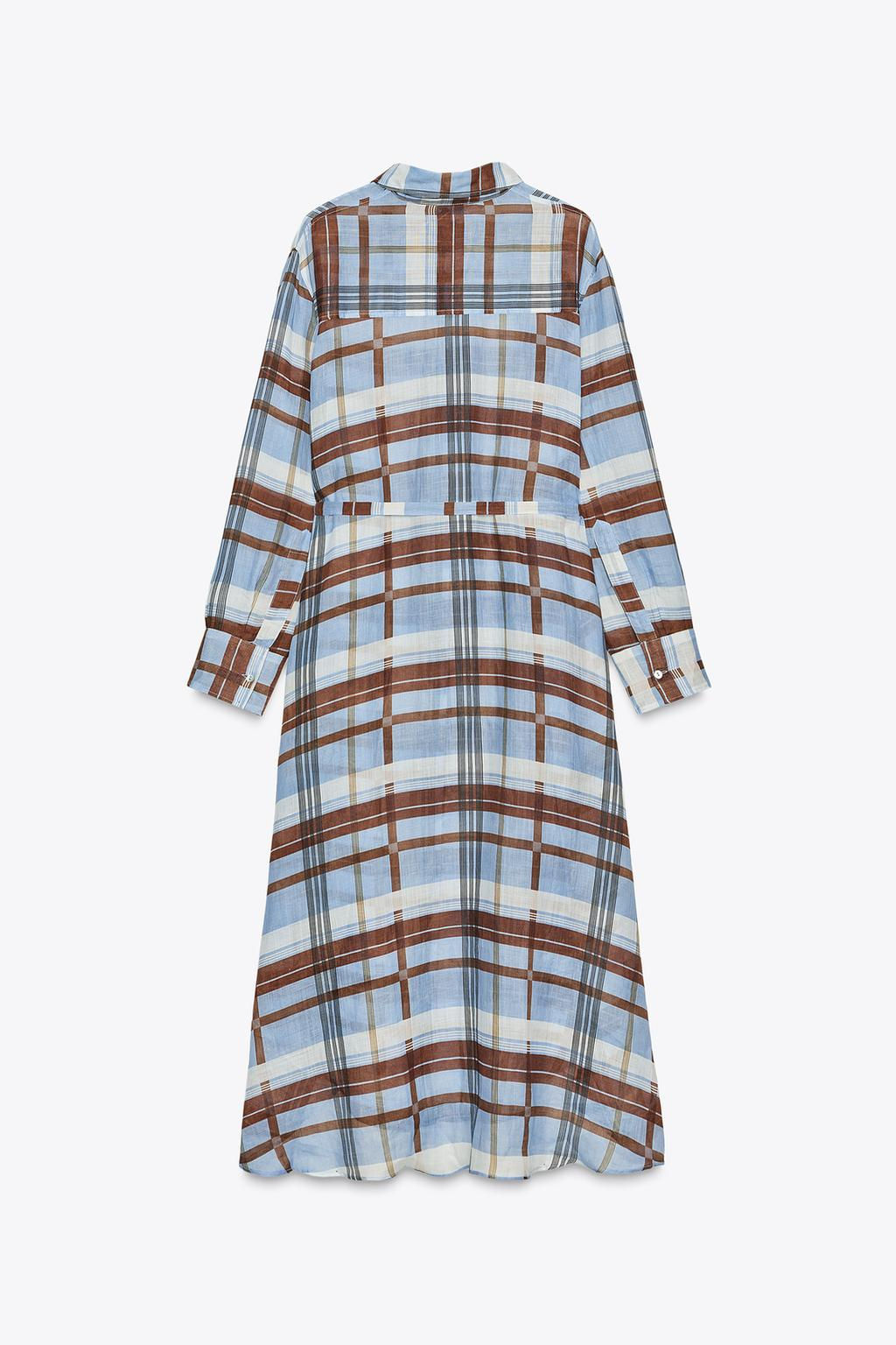 RAMIE SHIRT DRESS ZW COLLECTION - Zara фото 5