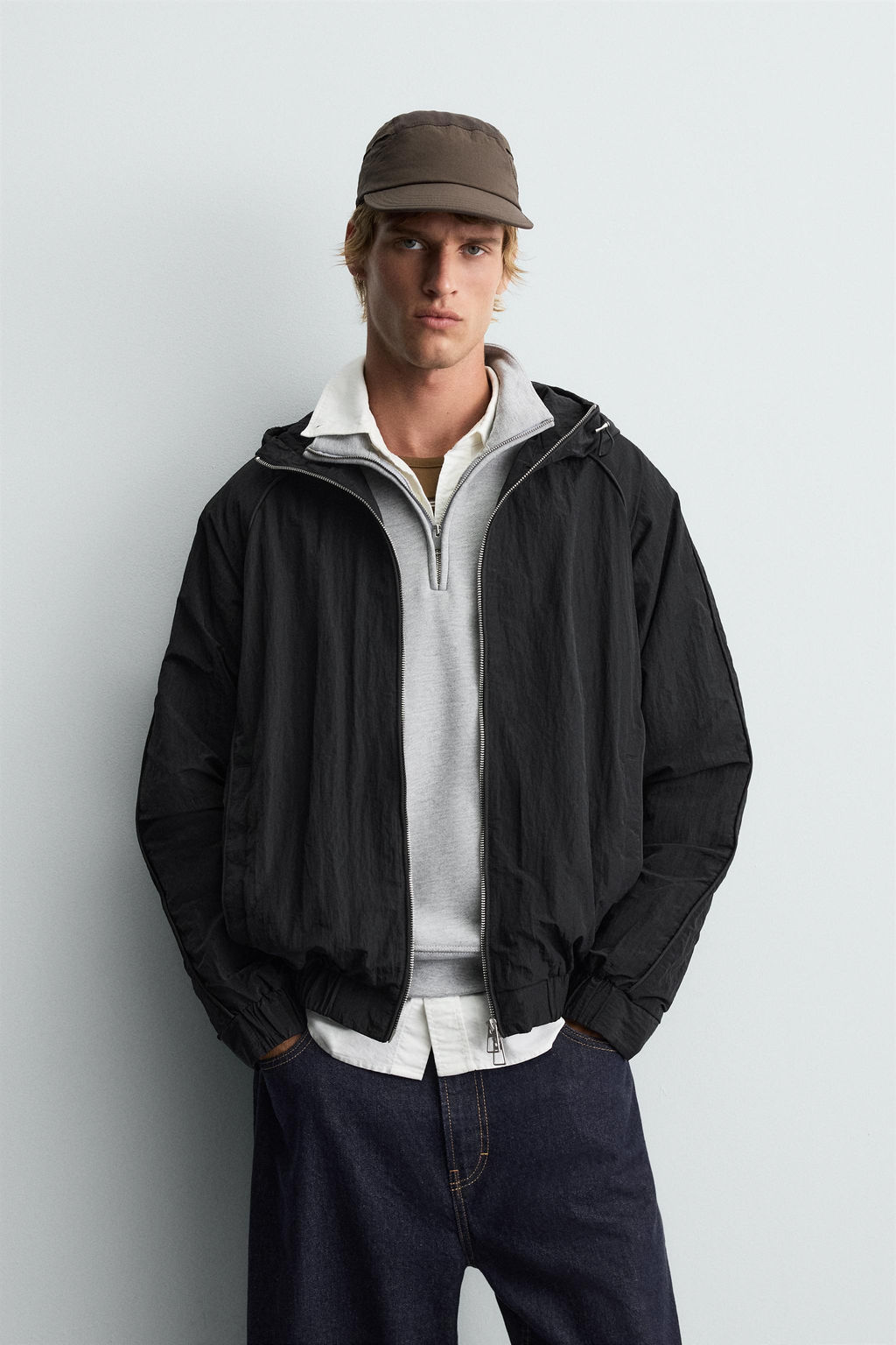 LIGHTWEIGHT WATER-REPELLENT TECHNICAL JACKET - Zara фото 2