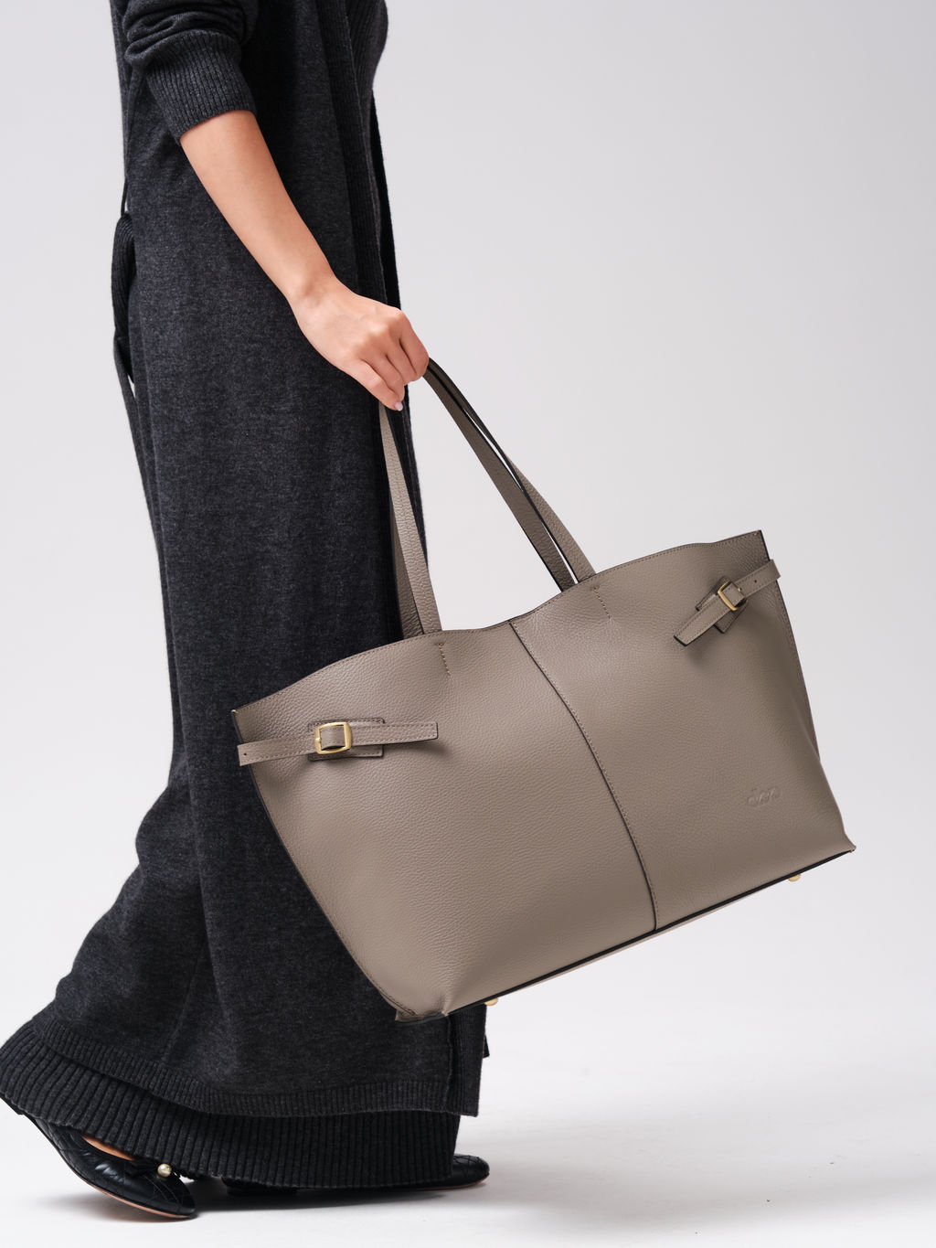 Сумка Laura DBR 31170 серо-коричневый  фото 6