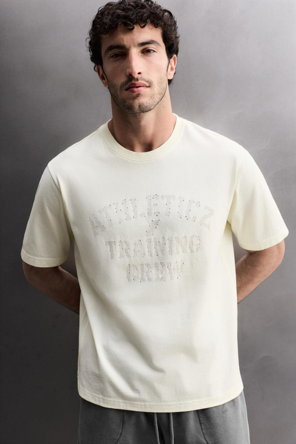 CAMISETA ALGOD?N TRAINING / Crudo - Zara фото 6