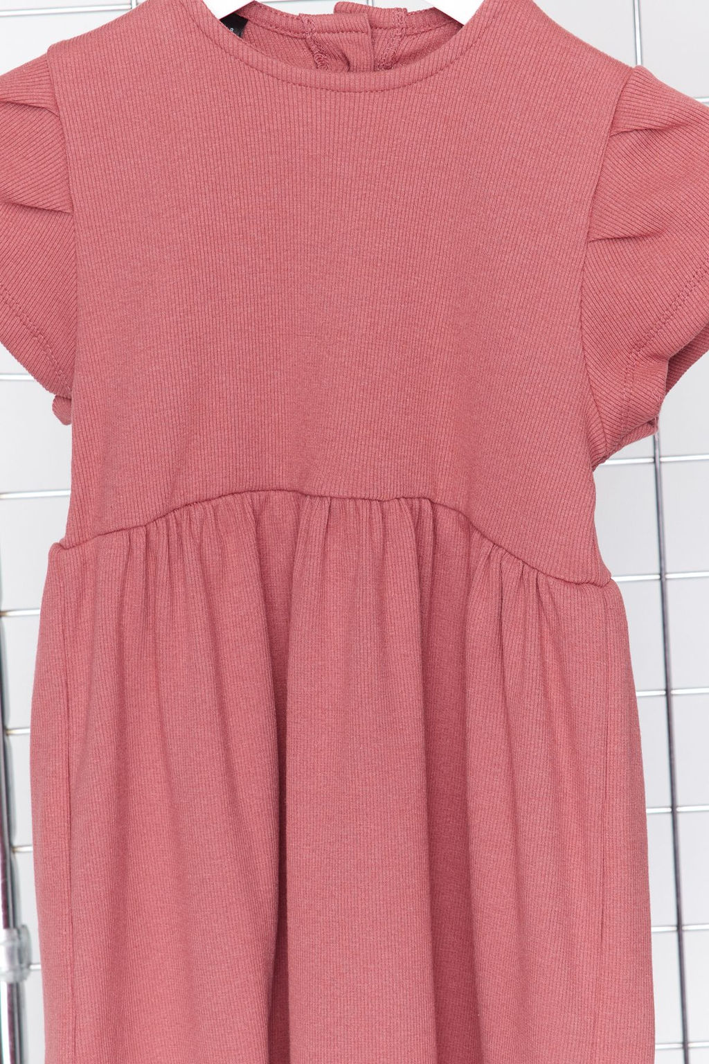 Gul Kurusu K?z Cocuk F?rf?rl? K?sa Kol Orme Elbise TKDSS24EL00009 - Trendyolmilla фото 7