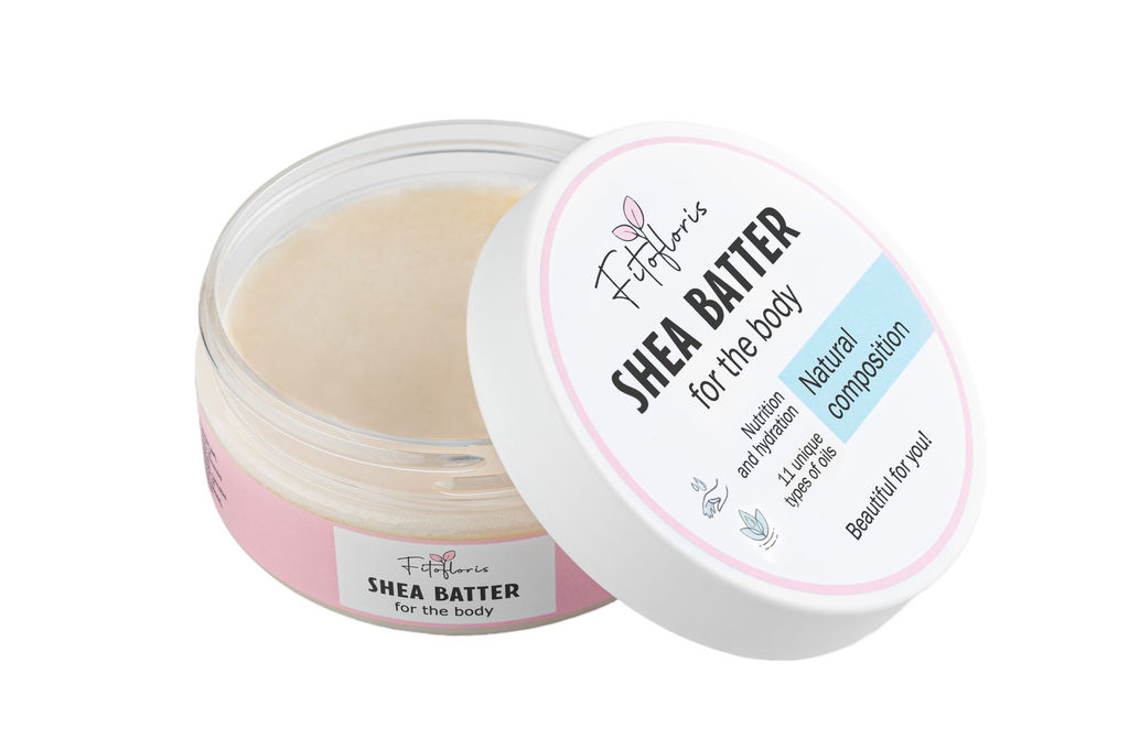 Крем-баттер для тела с маслом Ши Алфит Плюс 1734  фото 2