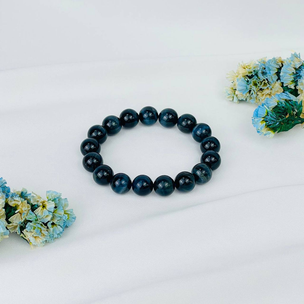 Браслет из Соколиного глаза 19 см