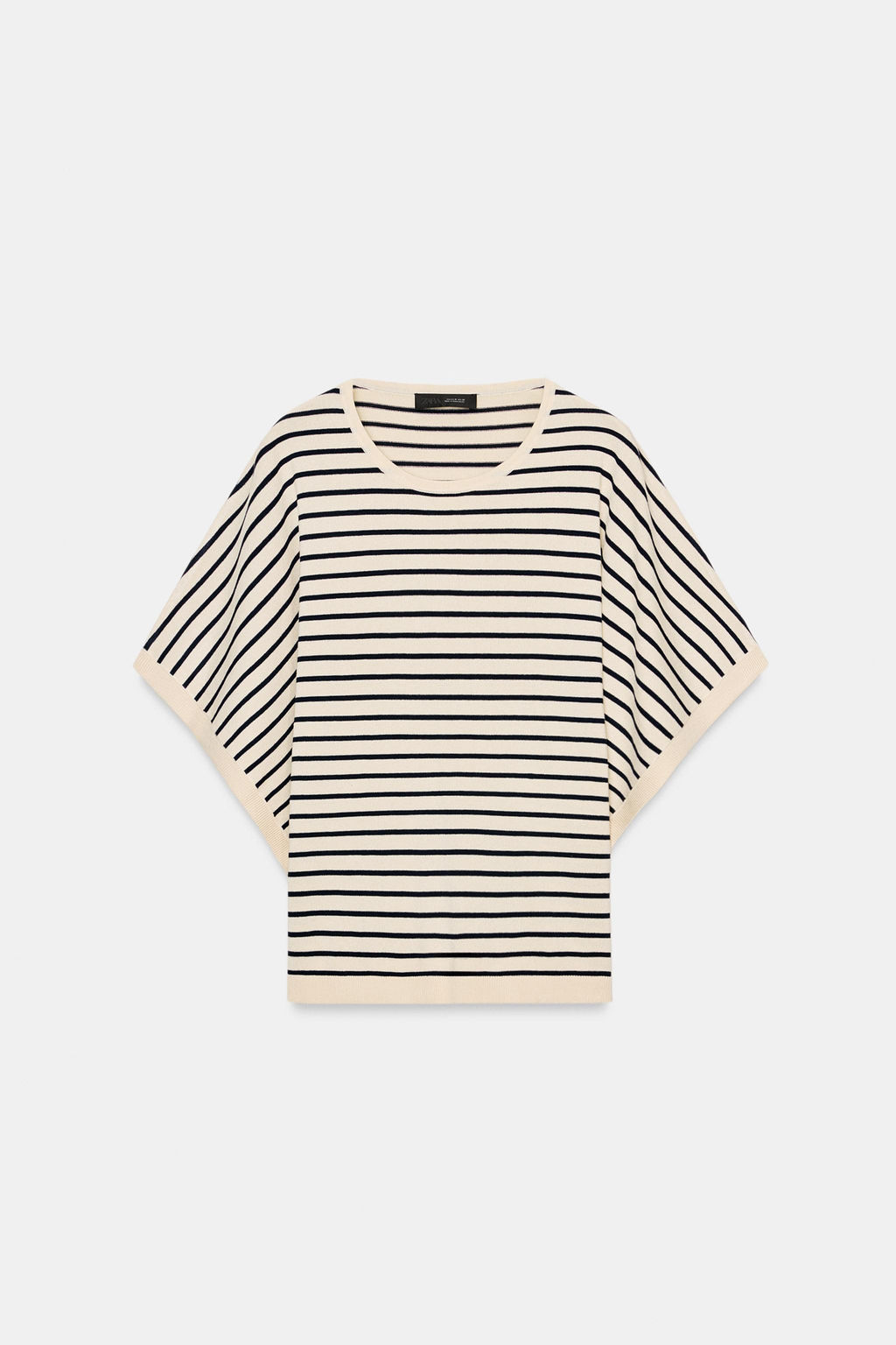 TOP PUNTO MANGA ANCHA / rayas - Zara фото 6