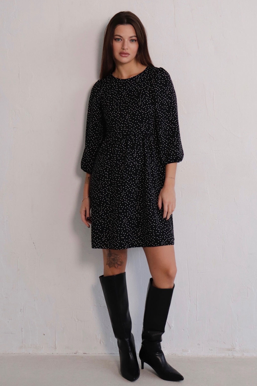 Платье с присборенной юбкой - Martichelli фото 41