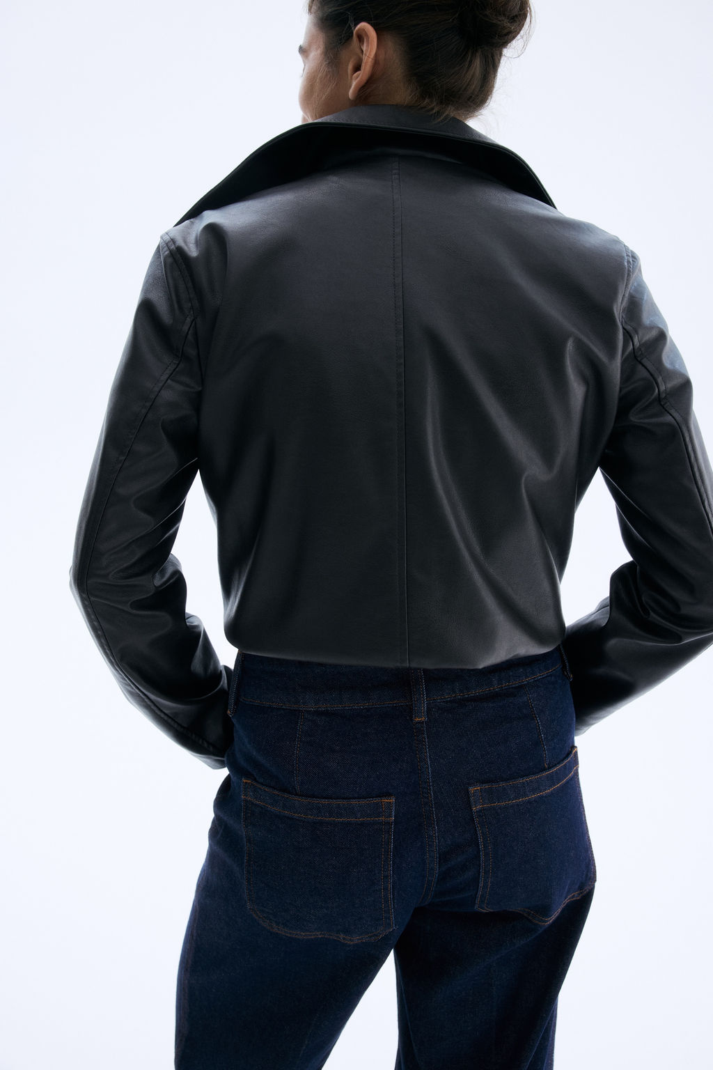 Wide High Ankle Jeans - H&m фото 12
