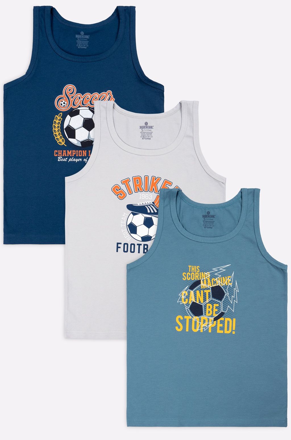 Майка для мальчика 3шт. Baykar  фото 2