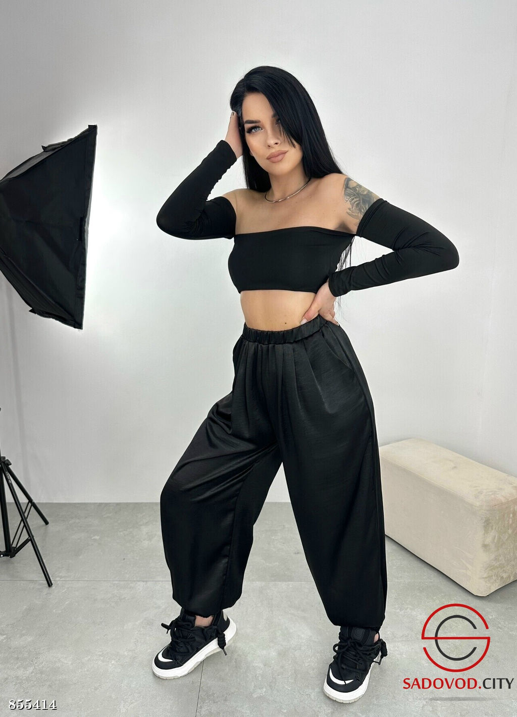 Женские брюки на резинке - Fiona фото 3