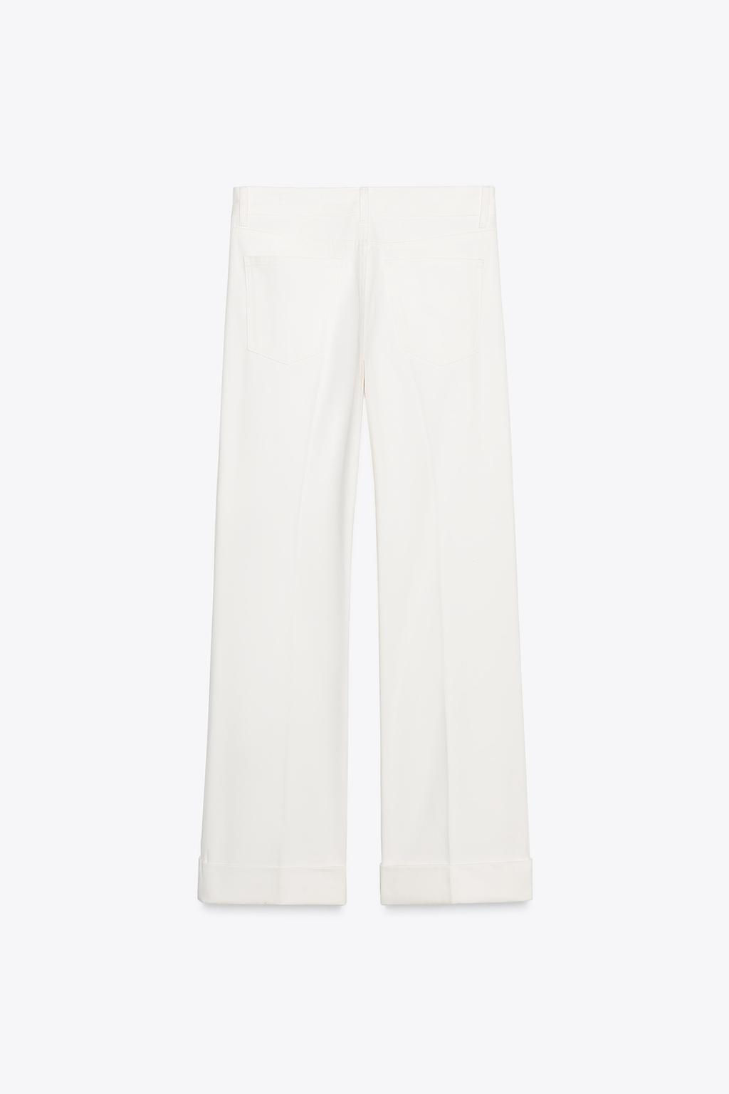 ZW COLLECTION LOW-RISE FLARE JEANS - Zara фото 2