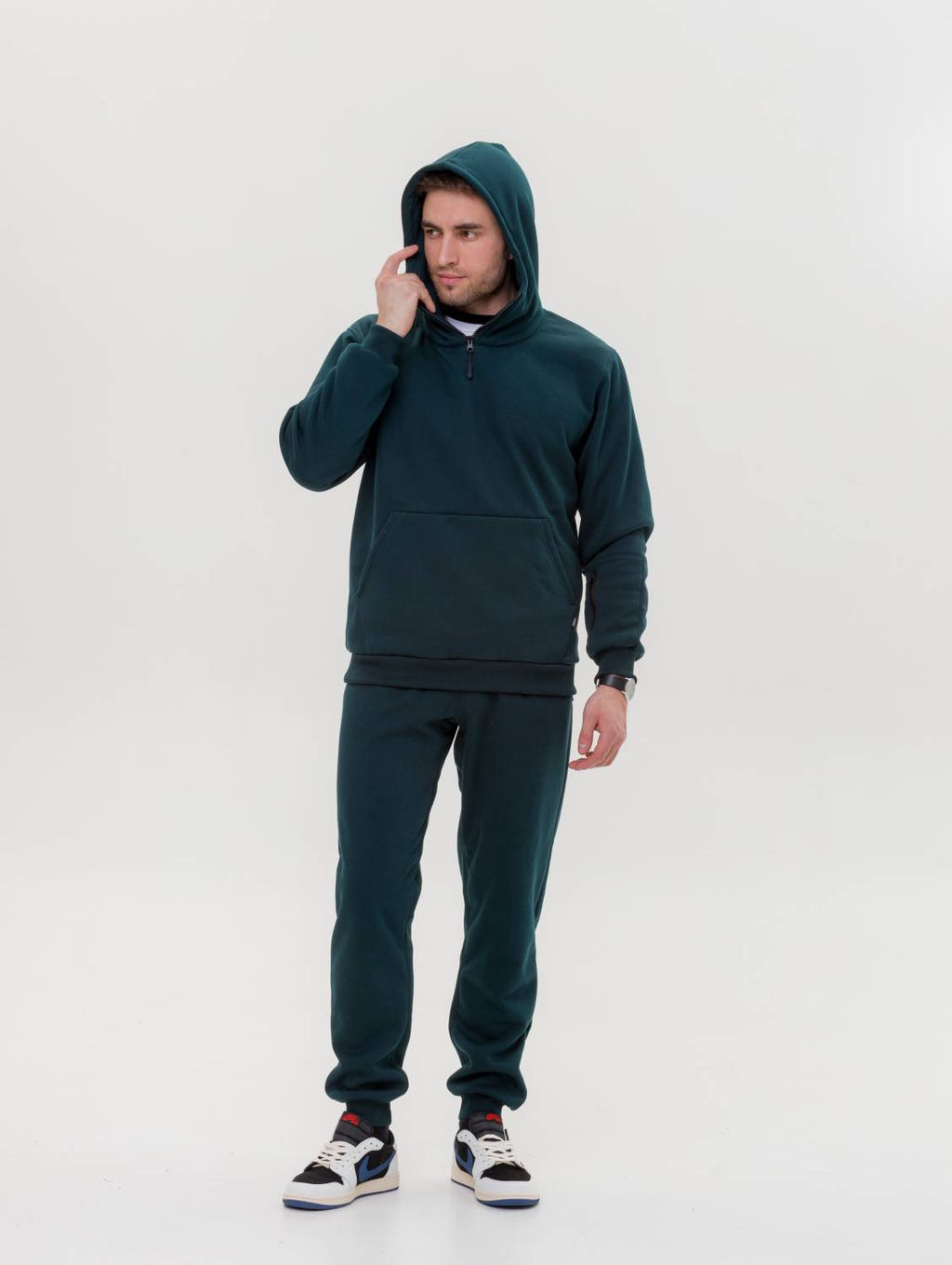 С НАЧЕСОМ футер 3х нитка Костюм мужской утепленный - Knitka wear фото 12