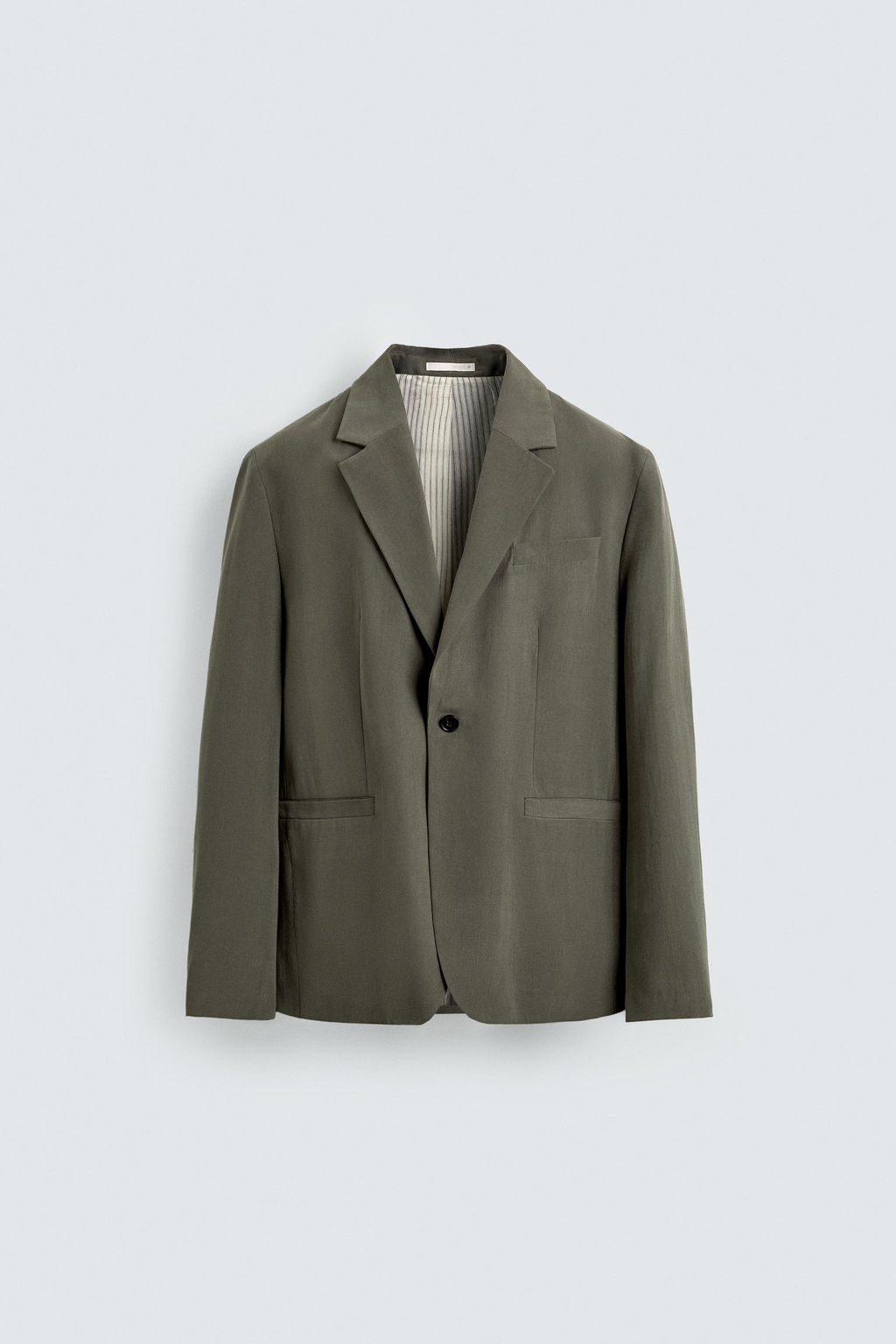 BLAZER RELAXED FIT TRAJE / crudo/kaki - Zara фото 6