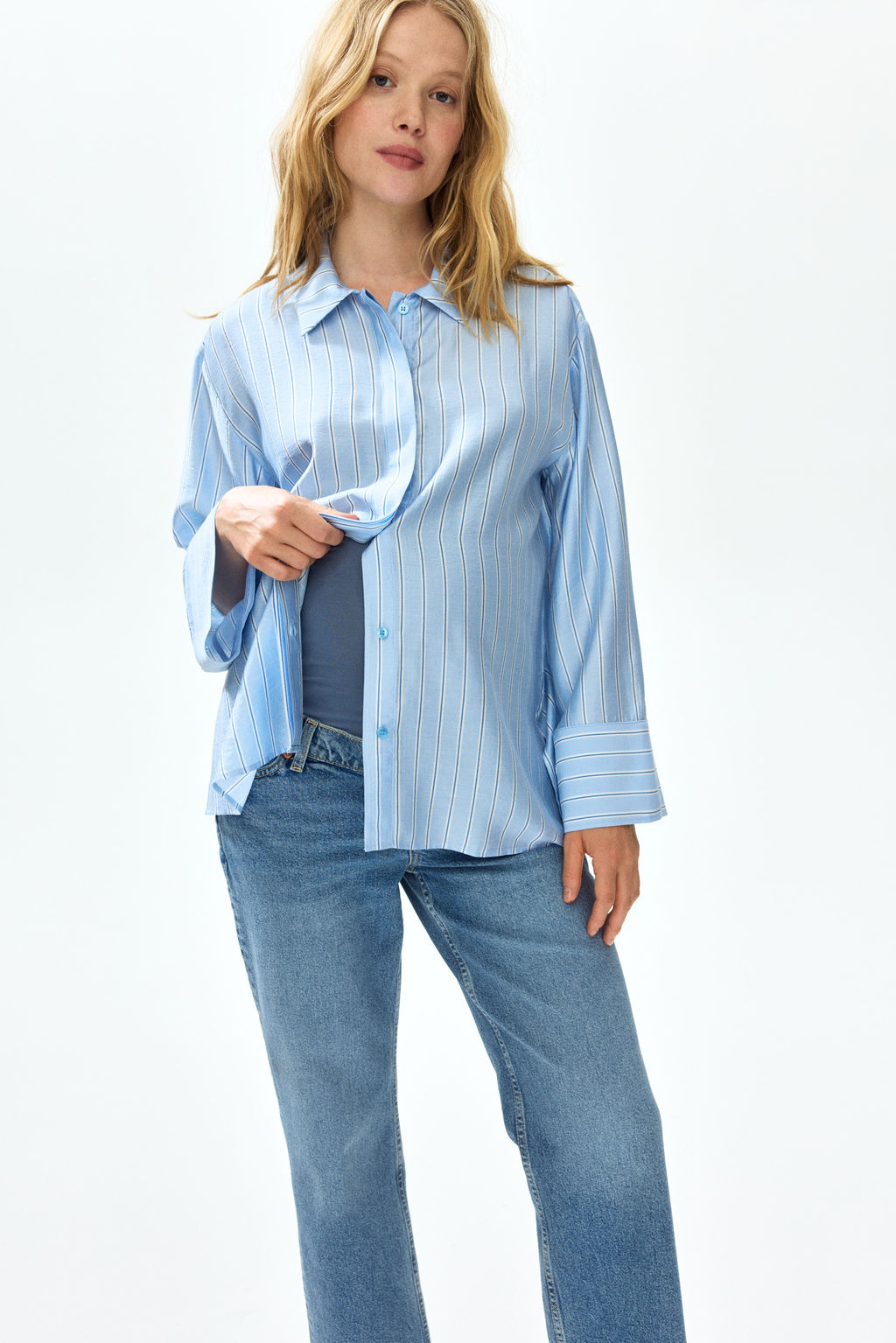 MAMA Straight Ankle Jeans - H&m фото 7