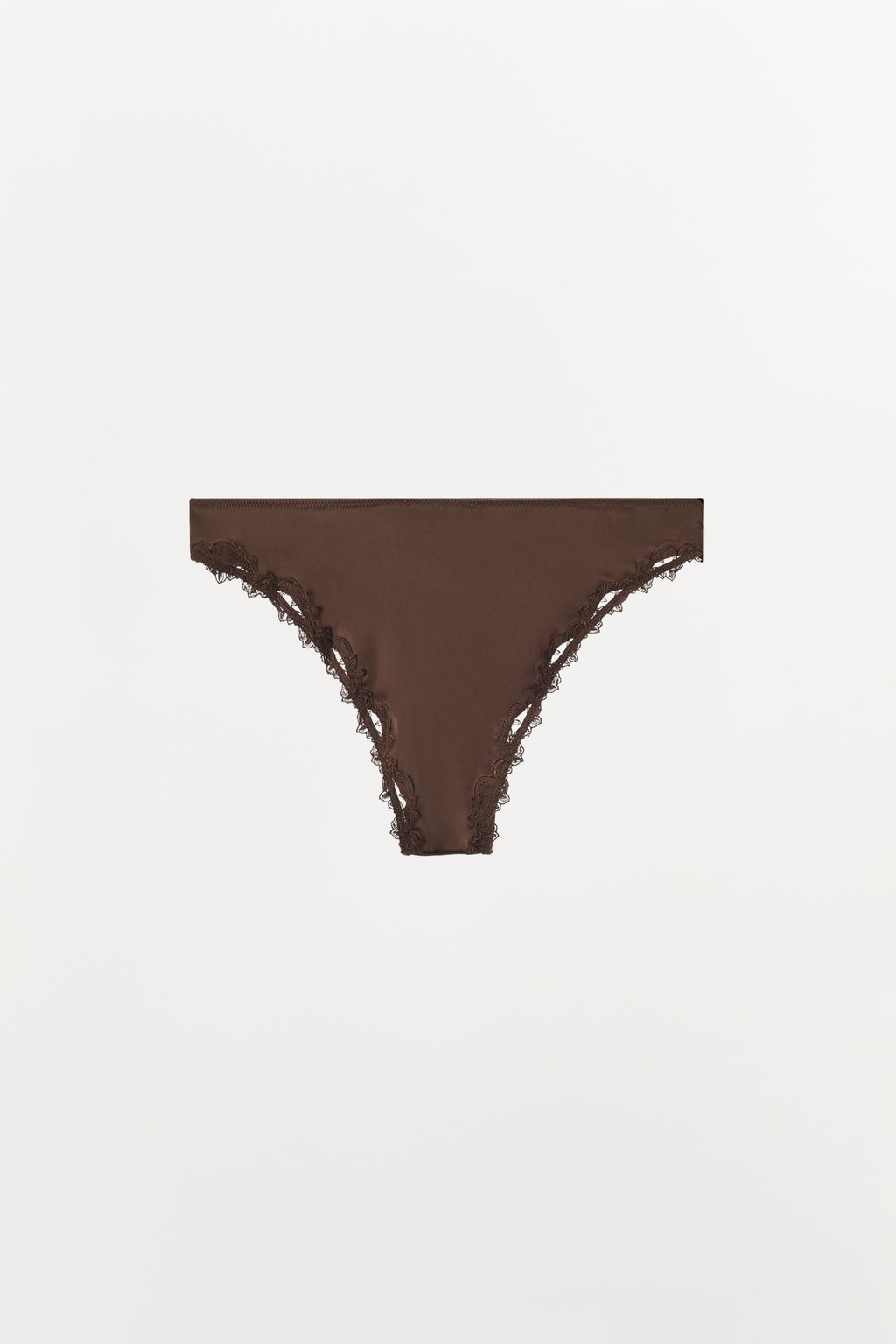 SATIN LACE BRIEFS - Zara фото 5