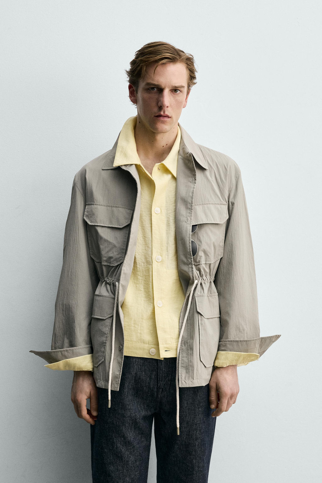 PARKA T?CNICA LIGERA / Beige claro - Zara фото 2