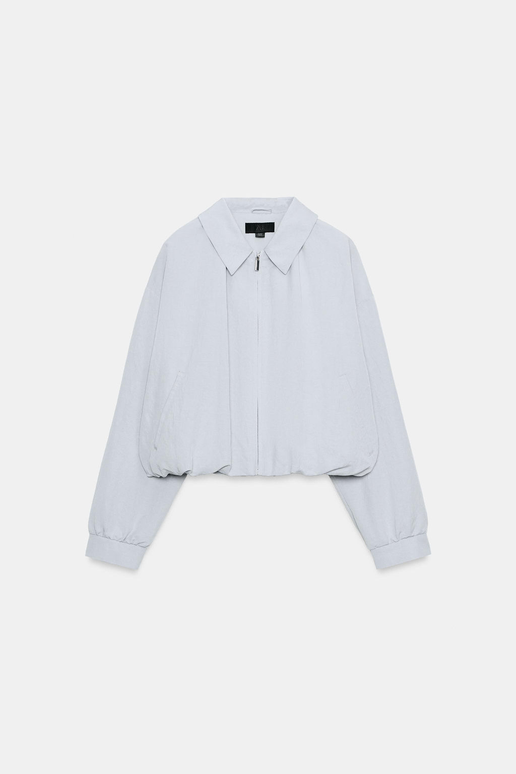CHAQUETA BOMBER GLOBO / Celeste - Zara фото 7
