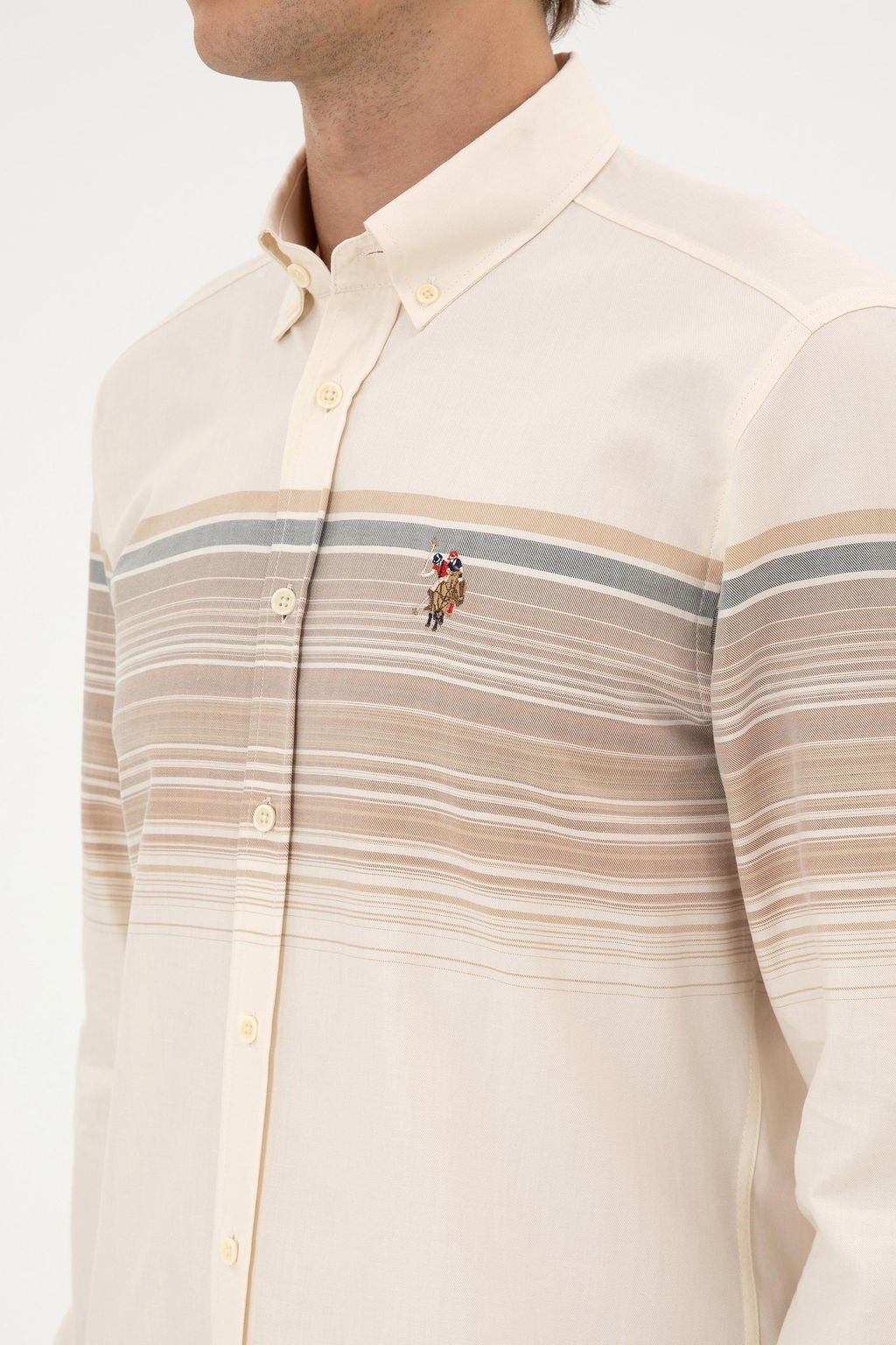 Erkek Camel Uzun Kollu G_mlek Sepette S_rpriz _ndirim - U.s. polo assn фото 7