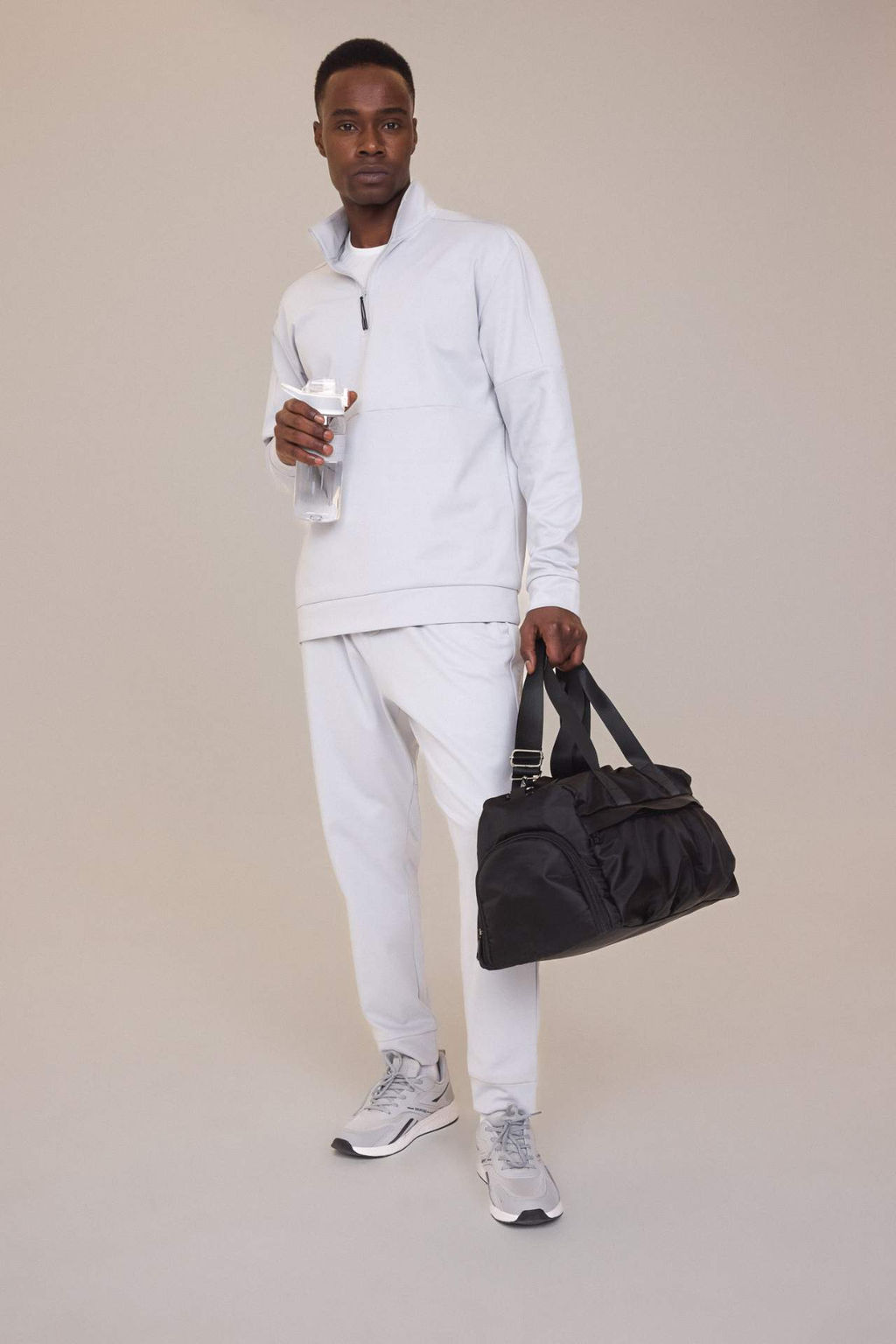 DeFactoFit Standart Fit Sporcu Jogger Esofman Alt? Standart Paca Skuba Dalg?c Kumas  фото 2