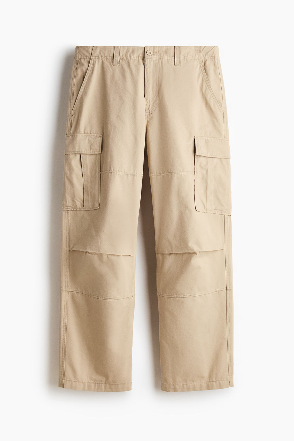Pantal?n cargo de algod?n Relaxed Fit - H&m фото 3