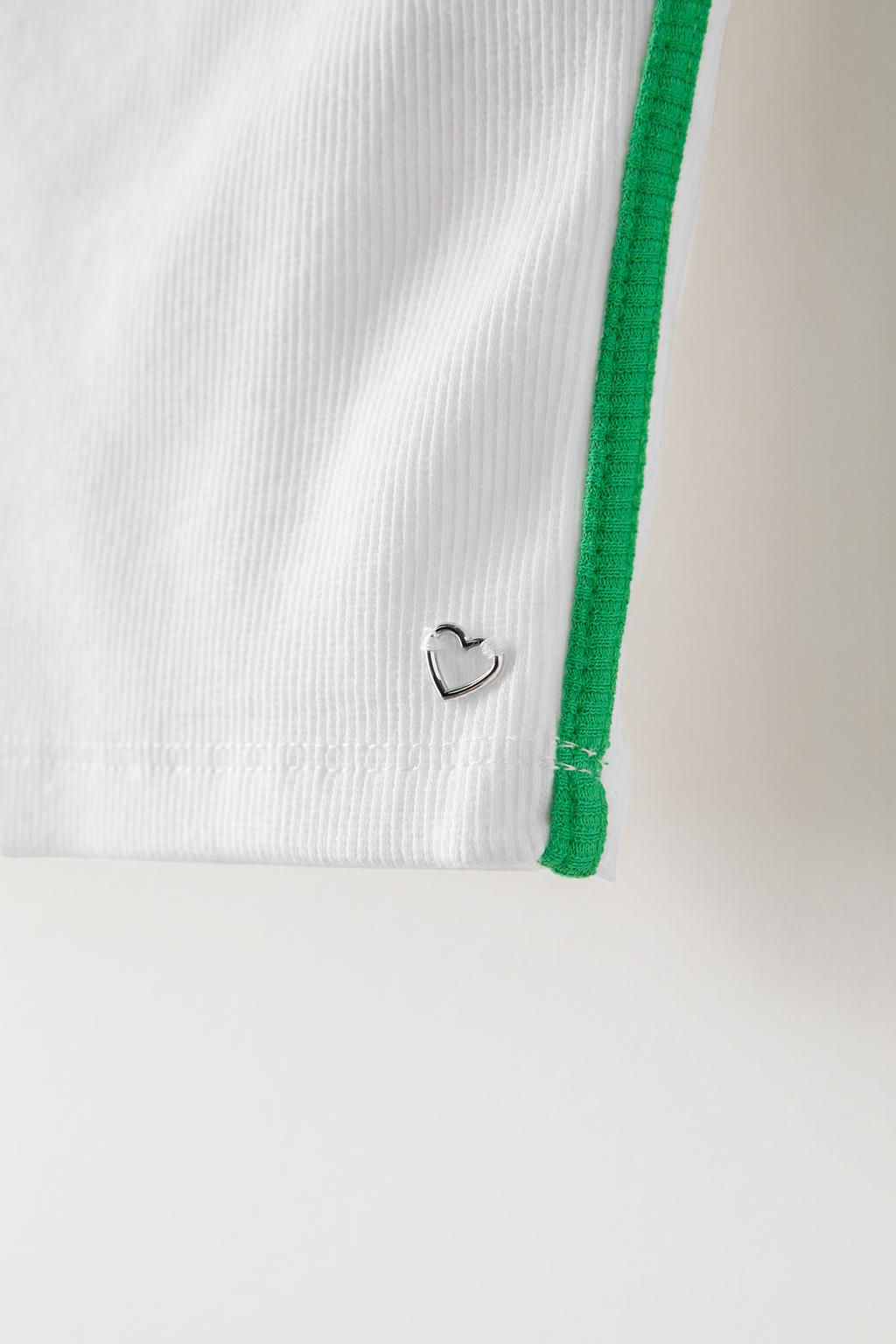 ASYMMETRIC HEART TOP - Zara фото 12