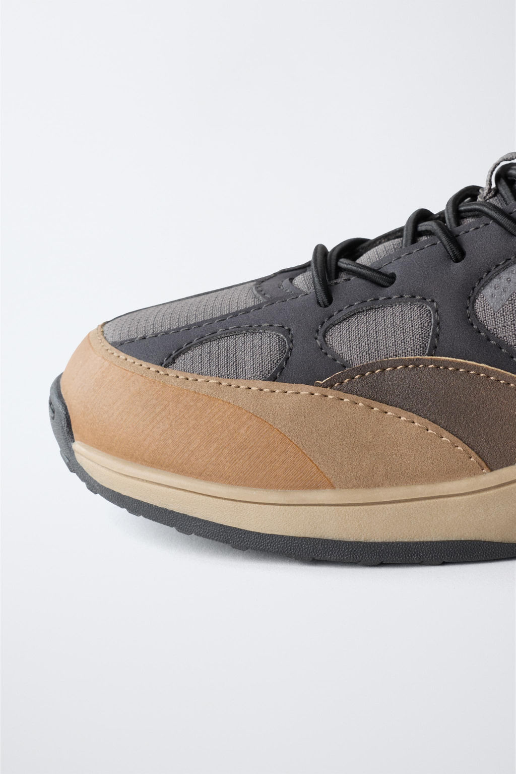 BOTIN DEPORTIVO CONTRASTE / Marr?n - Zara фото 6