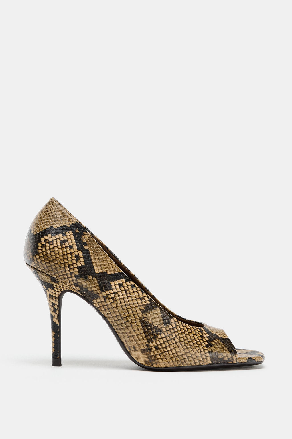 ANIMAL PRINT OPEN TOE SHOES - Zara фото 2