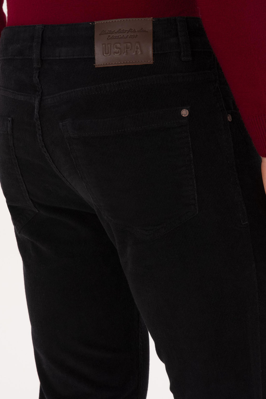 Erkek Siyah Kanvas Pantolon - U.s. polo assn фото 6