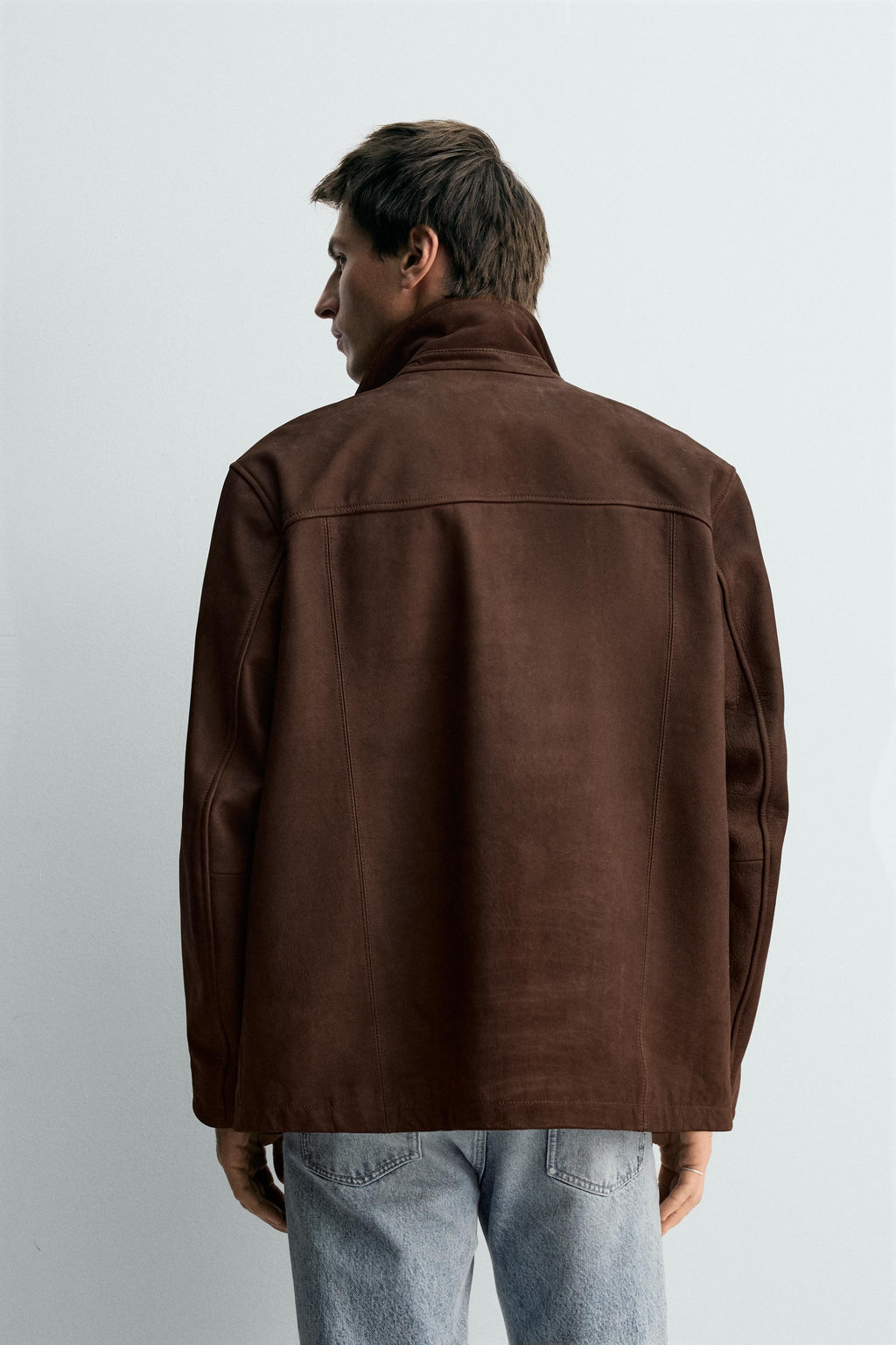 LIMITED EDITION LEATHER JACKET - Zara фото 3