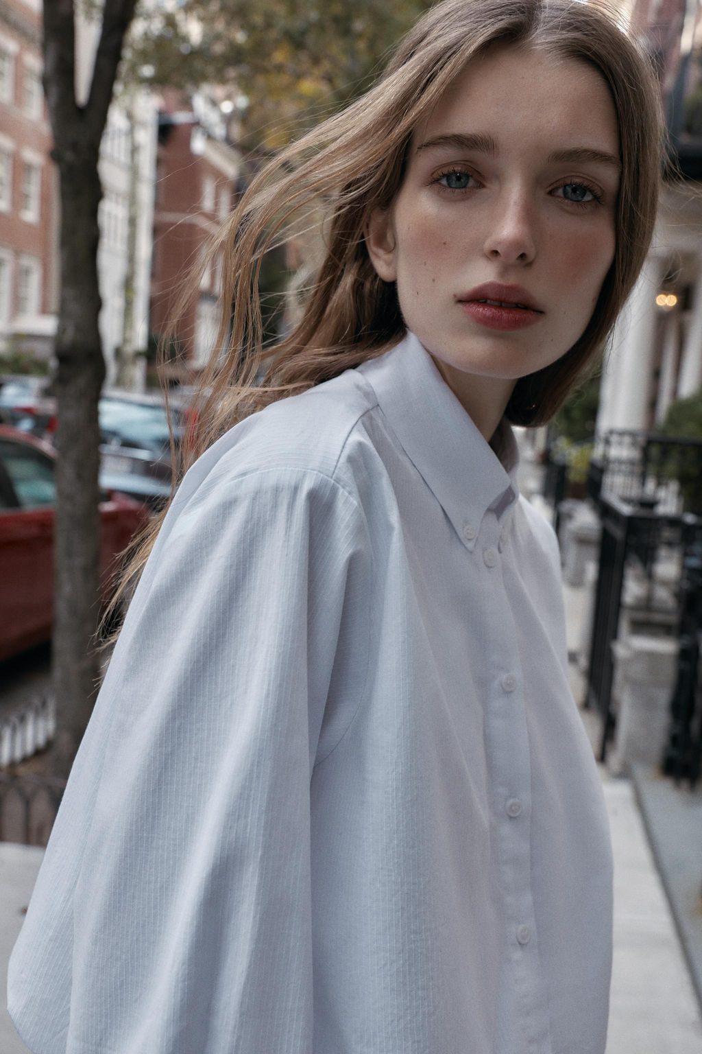 POPLIN BALLOON SHIRT - Zara фото 6